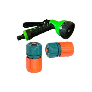 Set Pistol stropit gradina si 2 mufe rapide 1/2