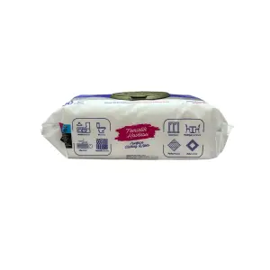 Servetele umede multisuprafete cu Bicarbonat si otet Silsil, 100buc/set