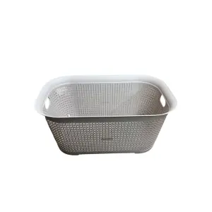 Cos Rufe uscate cu manere Perlat 50L, Bej