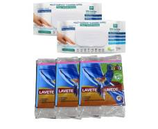 Lavete + Servetele cu bicarbonat si otet