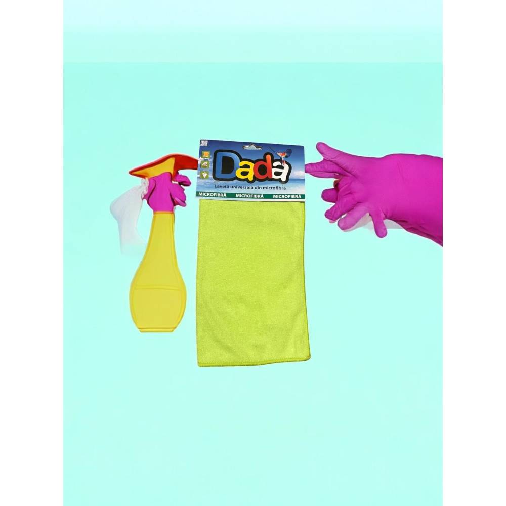 Laveta microfibra diverse culori Dada 30x30cm, 5+1 gratis Laveta microfibra diverse culori Dada 30x30cm, 5+1 gratis