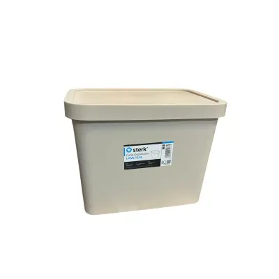 Cutie organizare/ depozitare cu capac 12.5L, Bej