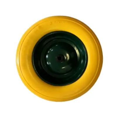 Roata roaba plina din silicon, 3.5x8