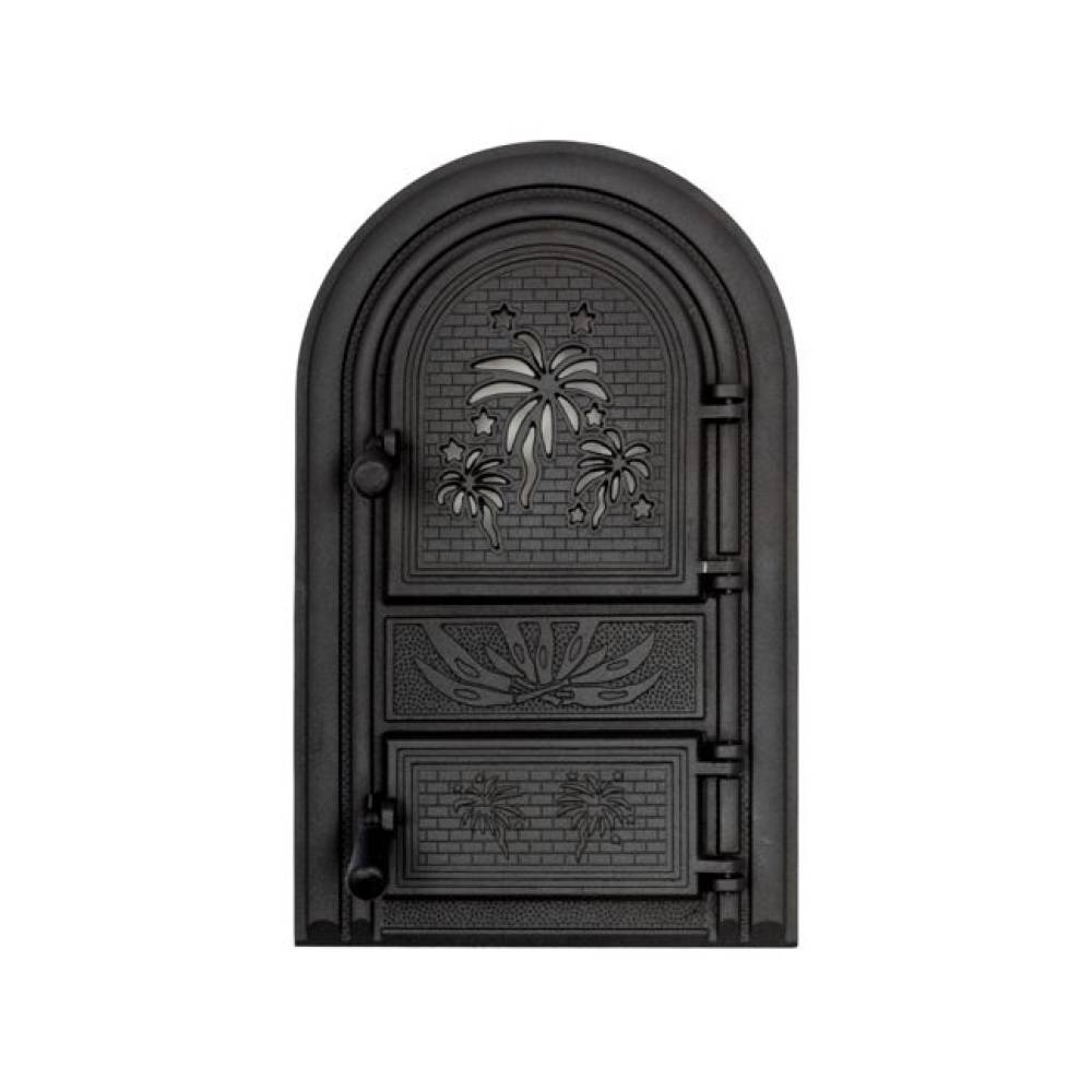 Usa soba, semineu cu geam Firework negru, fonta Usa soba, semineu cu geam Firework negru, fonta