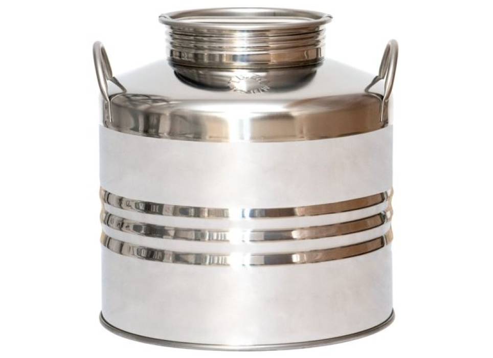 Bidon, butoi cu manere, inox alimentar, 75l