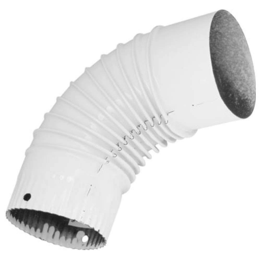 Cot emailat evacuare fum Alb, Q120 mm Cot emailat evacuare fum Alb, Q120 mm