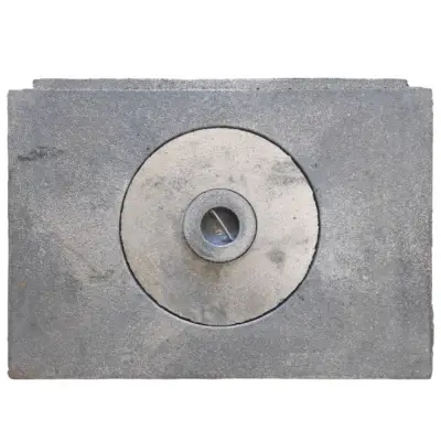 Plita soba din fonta Cizma, 39.5cm x 27cm 