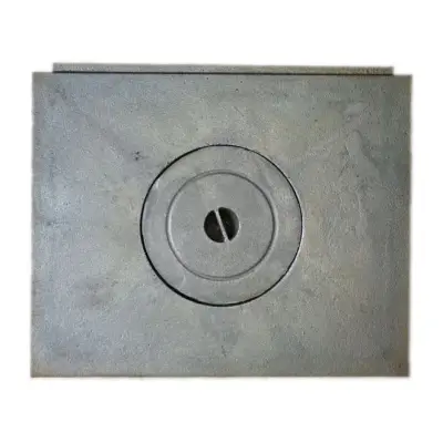 Plita soba din fonta Vesta, 39.5cm x 31.5cm 