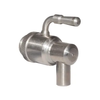 Robinet pentru bidon, butoi din inox, filet 1/2