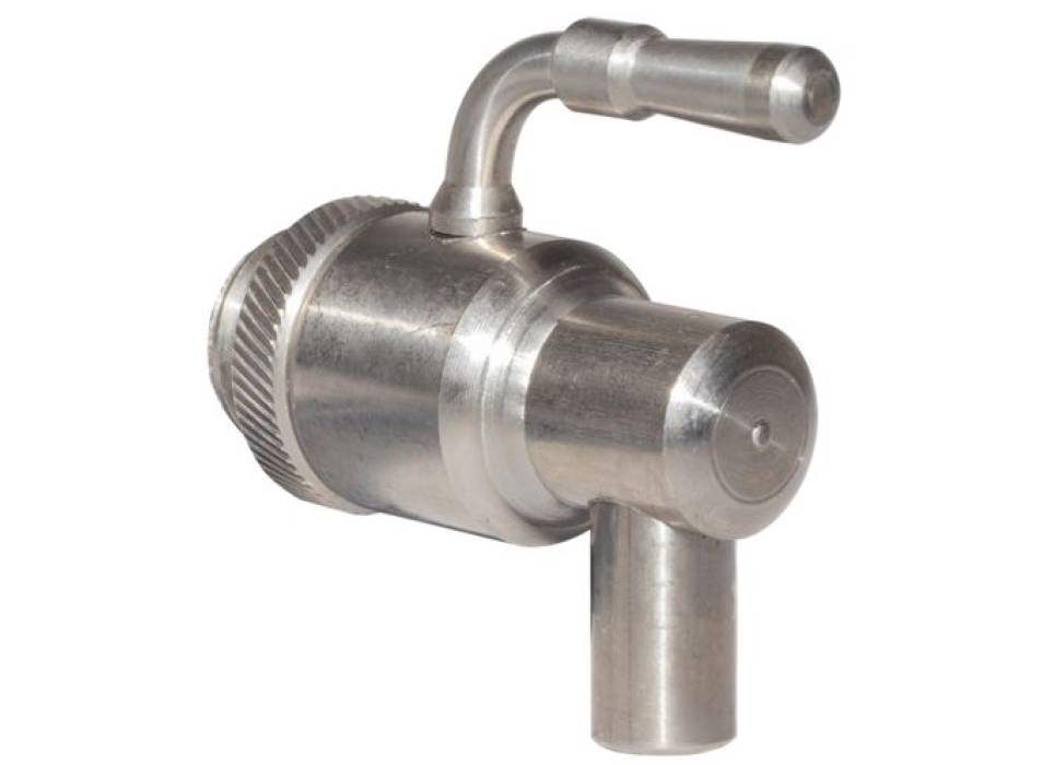 Robinet pentru bidon, butoi din inox, filet 1/2
