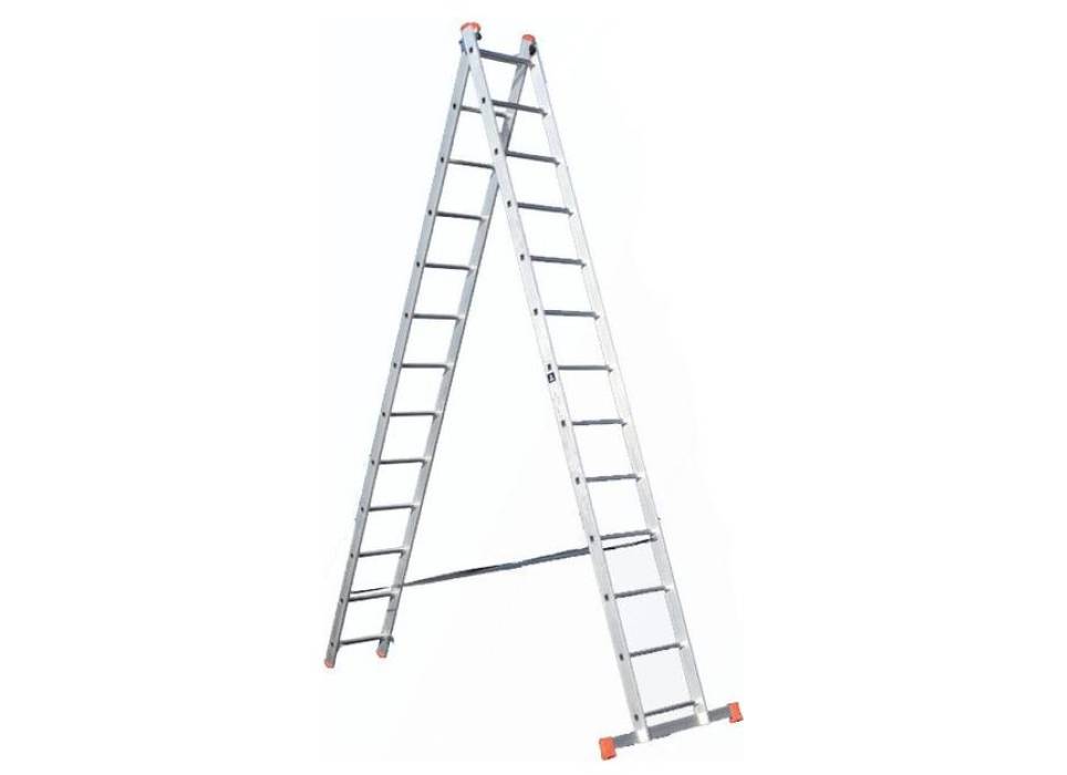 Scara aluminiu 2x8 trepte