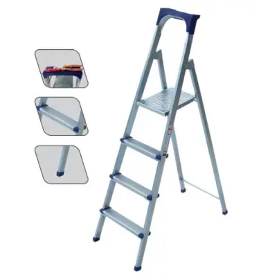 Scara metalica pliabila 7 + 1 trepte