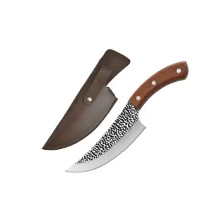 Cutit bucatarie din otel cu husa, lama 13cm