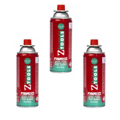 Butelie gaz - spray pentru aragaze portabile, 227g/ 410ml x 3 buc