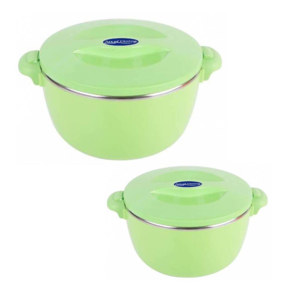 Set caserola termica inox 6 litri si 8 litri, Heinner interior din inox Set caserola termica inox 6 litri si 8 litri, Heinner interior din inox