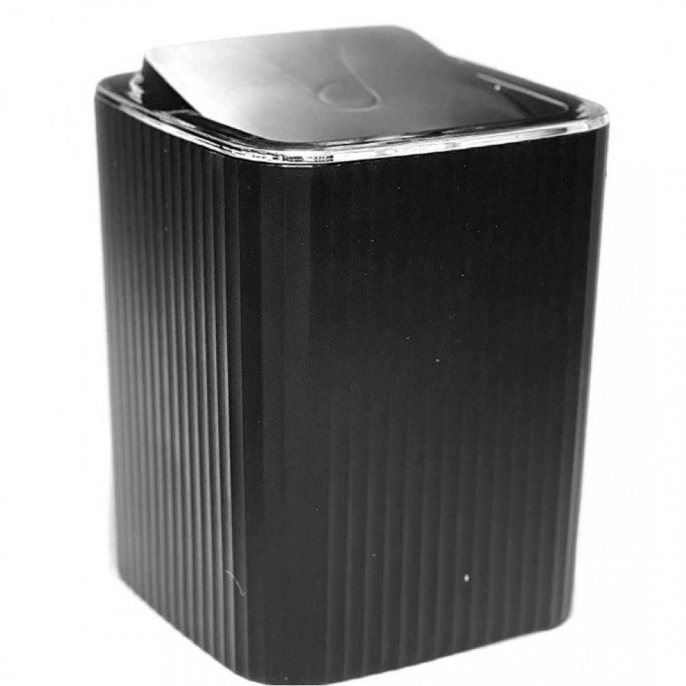 Cos gunoi Negru cu capac batant, Lux Cos gunoi Negru cu capac batant, Lux