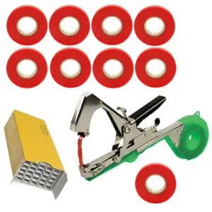 Aparat pentru legat Vita de Vie + Banda x10 buc+ Capse pentru aparat x 10.000buc