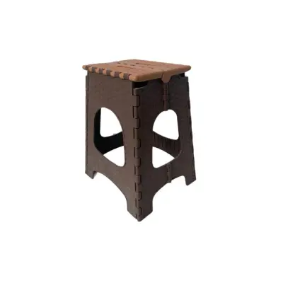 Taburet pliabil tip ratan (scaun)