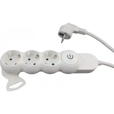 Prelungitor cu 3 prize, 5M