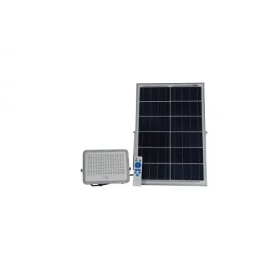 Proiector LED cu Panou Solar si telecomanda 120W/6500k