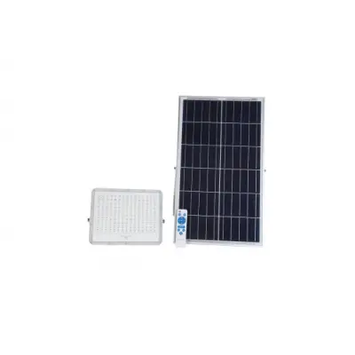 Proiector LED cu Panou Solar si telecomanda 150W/6500k/25500lm