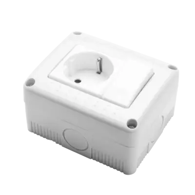 Mod Intrerupator cu Priza Fara Capac AG IP20