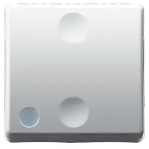 Intrerupator modular cap scara Gewiss, alb - 2 module