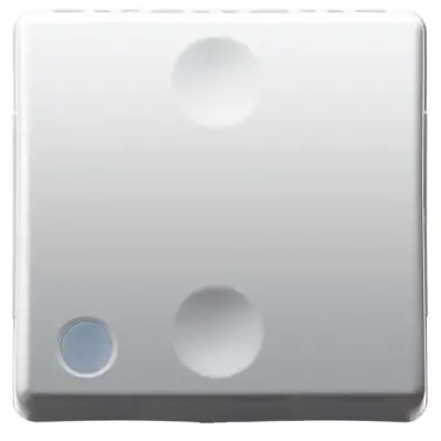 Intrerupator modular cap scara Gewiss, alb - 2 module