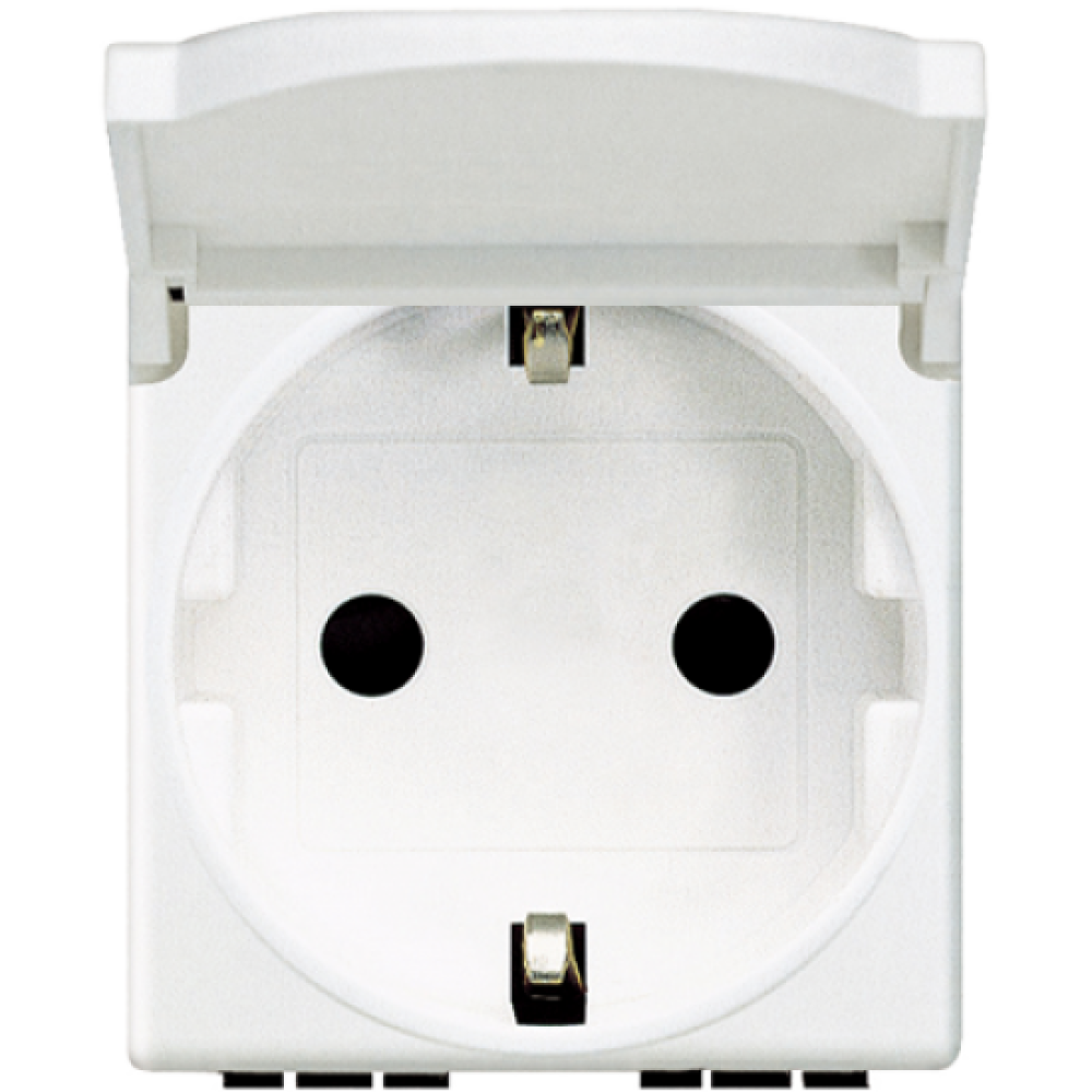 Priza cu capac 2P+T , bticino AM5440/2P Priza cu capac 2P+T , bticino AM5440/2P