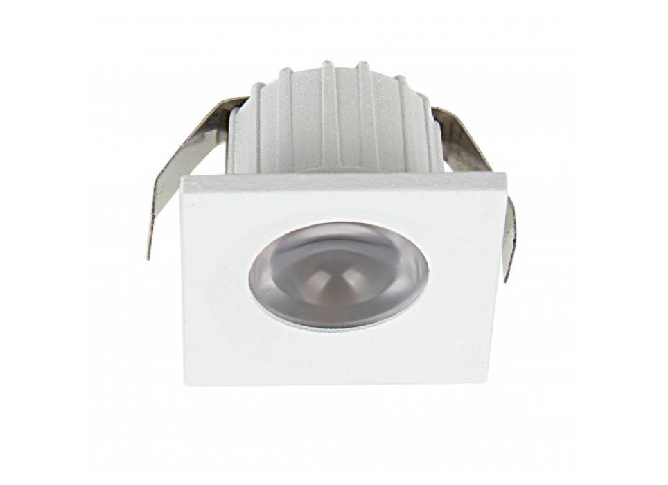 Spot LED Patrat pentru Mobila, 35x35mm, 3W, 3000K, lumina calda