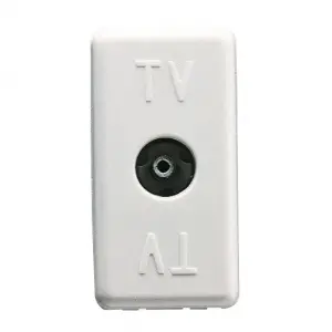 Priza modulara TV, Gewiss , alb - 1 modul