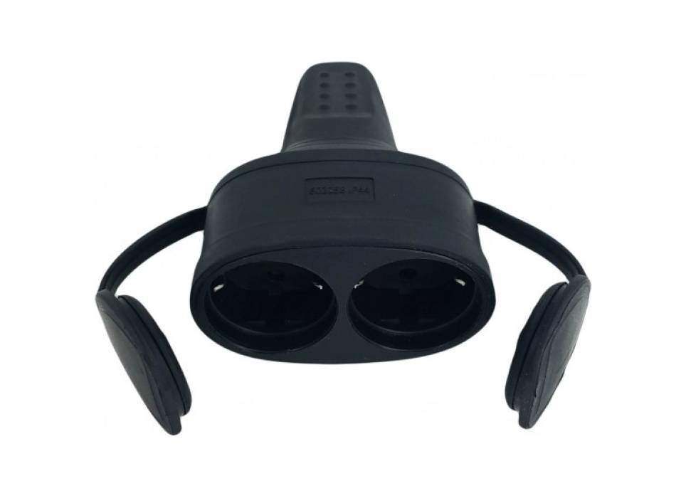 Cupla Dubla cuCp, Cauciuc, Ip44