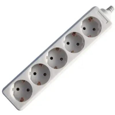 Cap prelungitor cu 5 prize