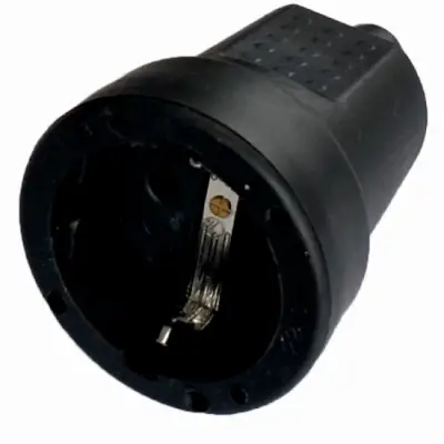 Cupla Cauciuc Neagra Ip20, 250V