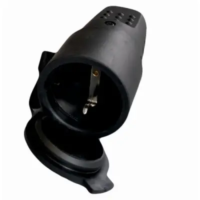 Cupla Cauciuc Neagra Ip44, 250V