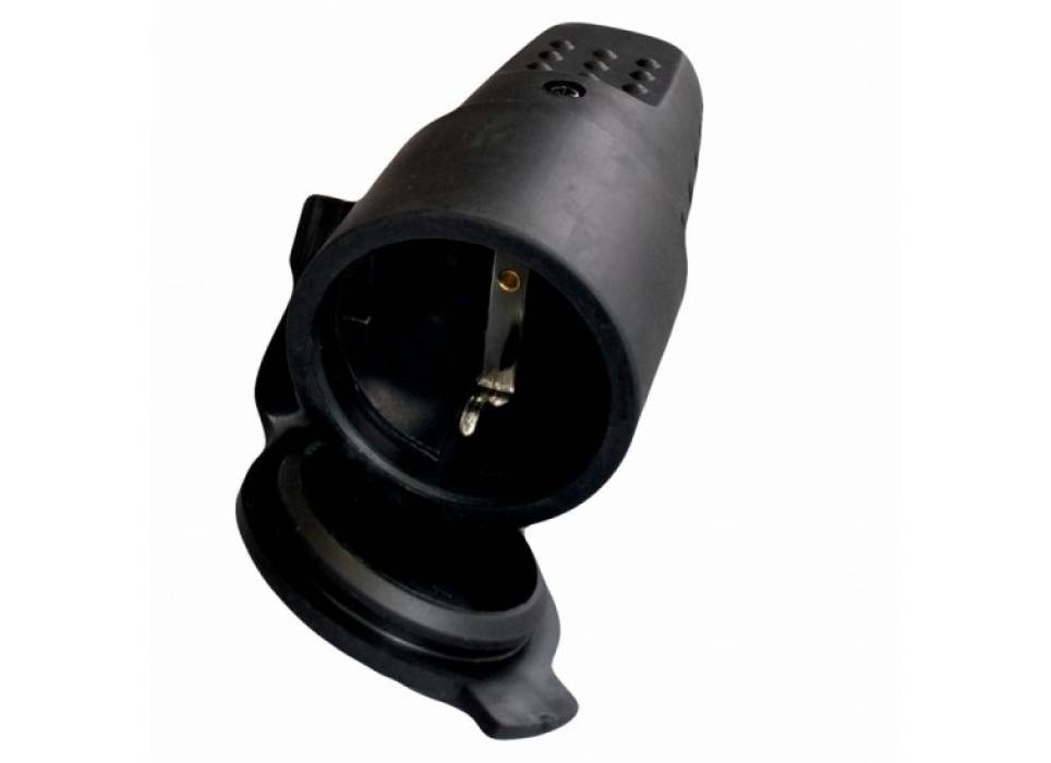 Cupla Cauciuc Neagra Ip44, 250V