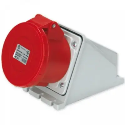 Priza industriala 16A, 380V, 5P, montaj aparent