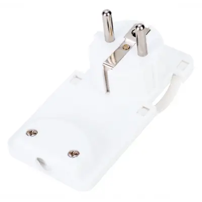 Stecher Plat cu priza, 16A