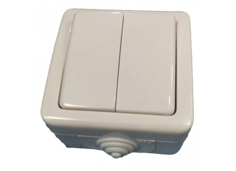 Intrerupator dublu, Comutator Ag, Spin Top, Ip54