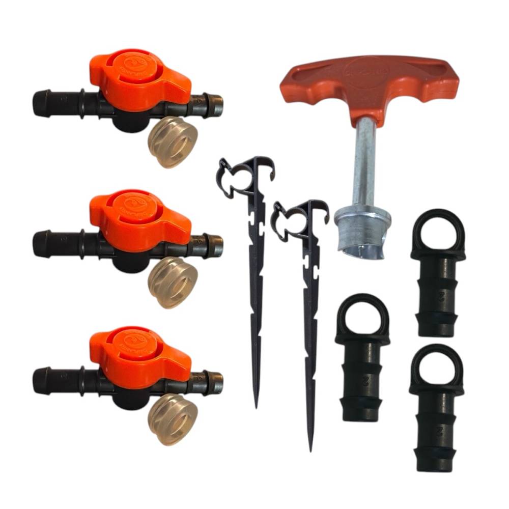 Kit irigare prin picurare 161 accesorii (furtun) Kit irigare prin picurare 161 accesorii (furtun)