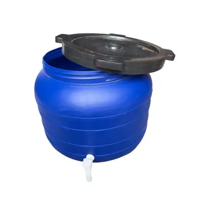 Butoi plastic 100 litri (bidon) cu robinet