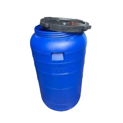 Butoi plastic 250 litri (bidon) cu capac