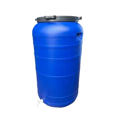Butoi plastic 250 litri (bidon) cu robinet