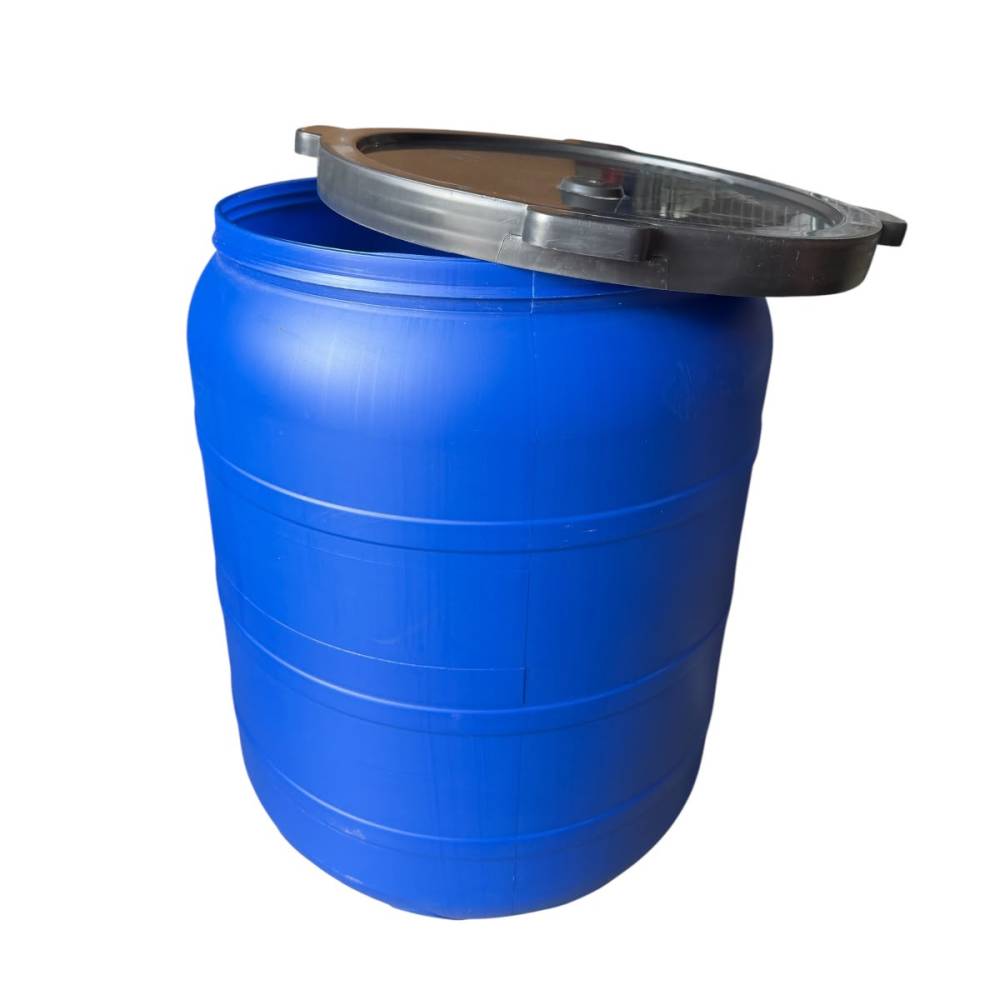 Butoi plastic 350 litri (bidon) cu capac Butoi plastic 350 litri (bidon) cu capac