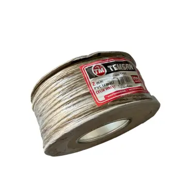 Cablu / Sufa otel 2mm x 200 metri (plastifiat)