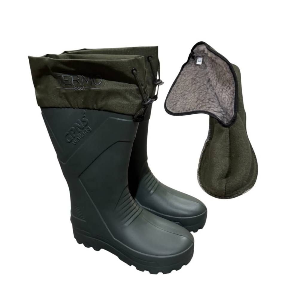 Cizme imblanite (inalte) 42, kaki, impermeabile Cizme imblanite (inalte) 42, kaki, impermeabile