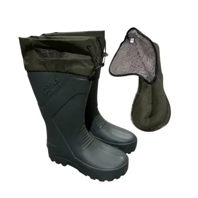 Cizme imblanite marimea 45, pentru iarna, kaki