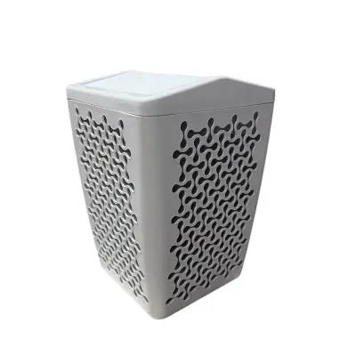 Cos gunoi plastic (pubela) 12 litri, alb