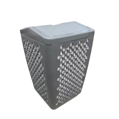 Cos gunoi (Gri) 12 litri, capac batant