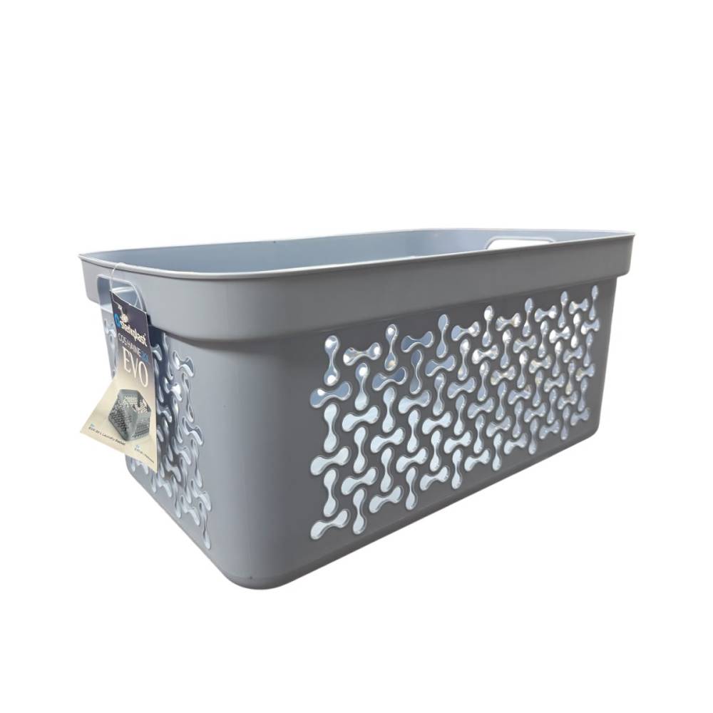 Cos de rufe din plastic 20 L, blue Cos de rufe din plastic 20 L, blue